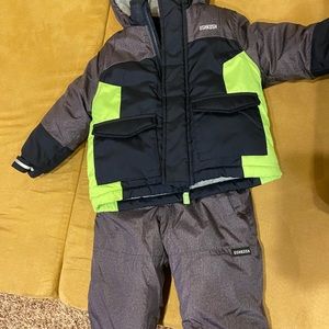 Toddler Winter Jacket and Snow bibs